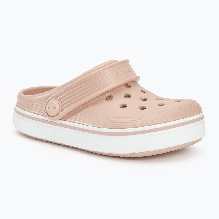 Klapki dziecięce Crocs Crocband Clean Of Court Clog quartz