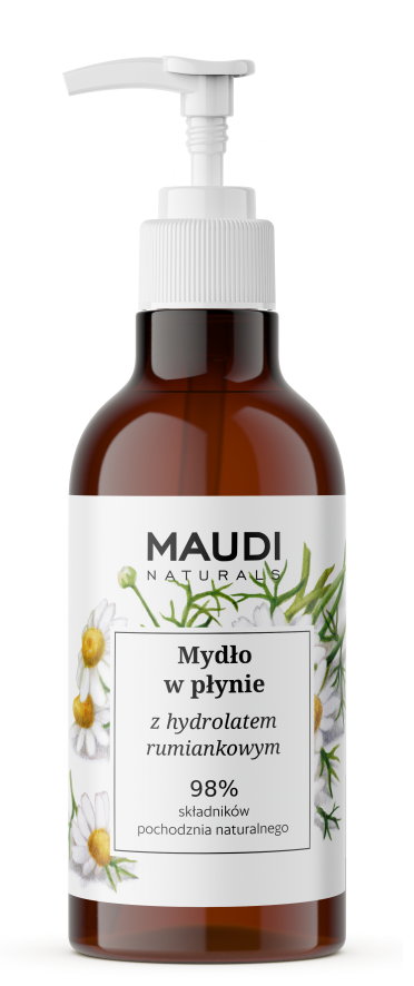 Maudi - Mydło w płynie z hydrolatem rumiankowym 300ml