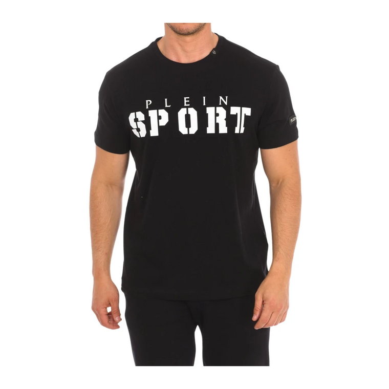 T-shirt z krótkim rękawem i nadrukiem Claw Plein Sport