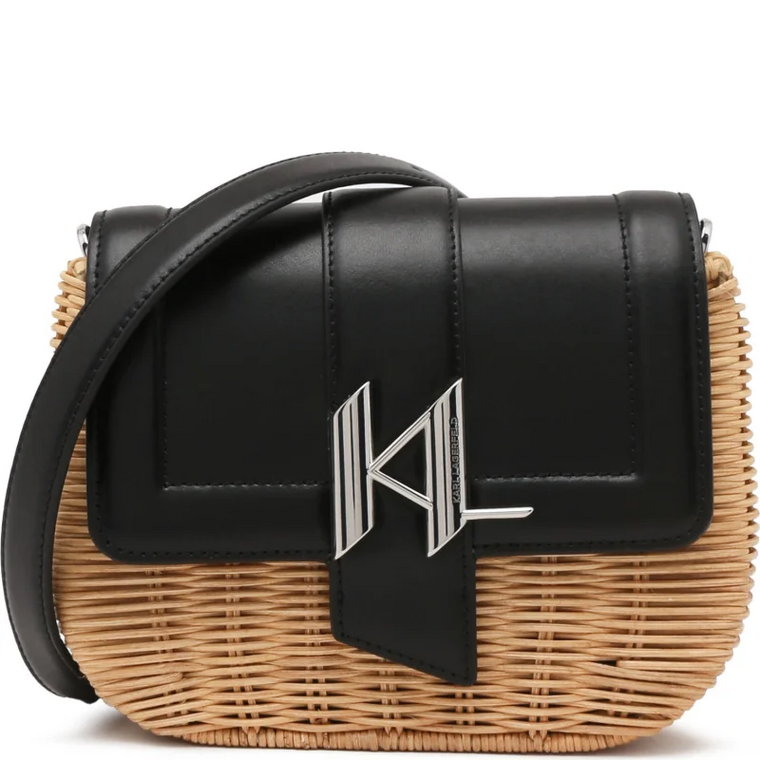 Karl Lagerfeld Skórzana listonoszka k/saddle wicker