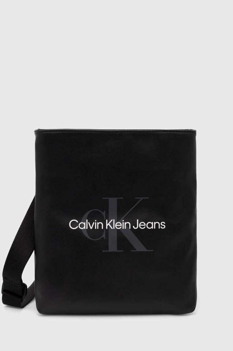 Calvin Klein Jeans saszetka kolor czarny