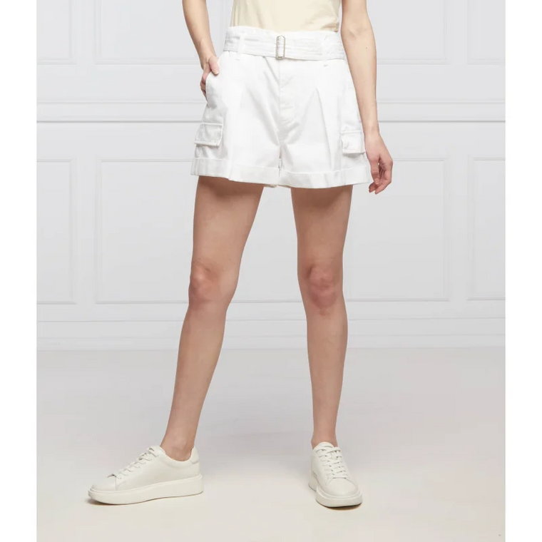 DONDUP - made in Italy Szorty + pasek ANA | Loose fit | high waist