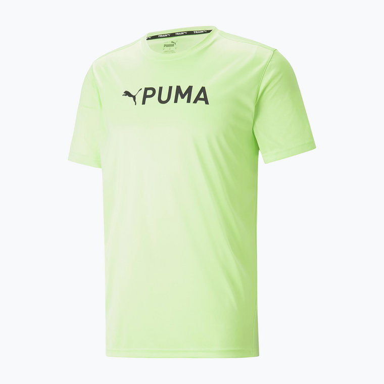 Koszulka męska PUMA Fit Logo Cf Graphic fizzy lime | WYSYŁKA W 24H | 30 DNI NA ZWROT