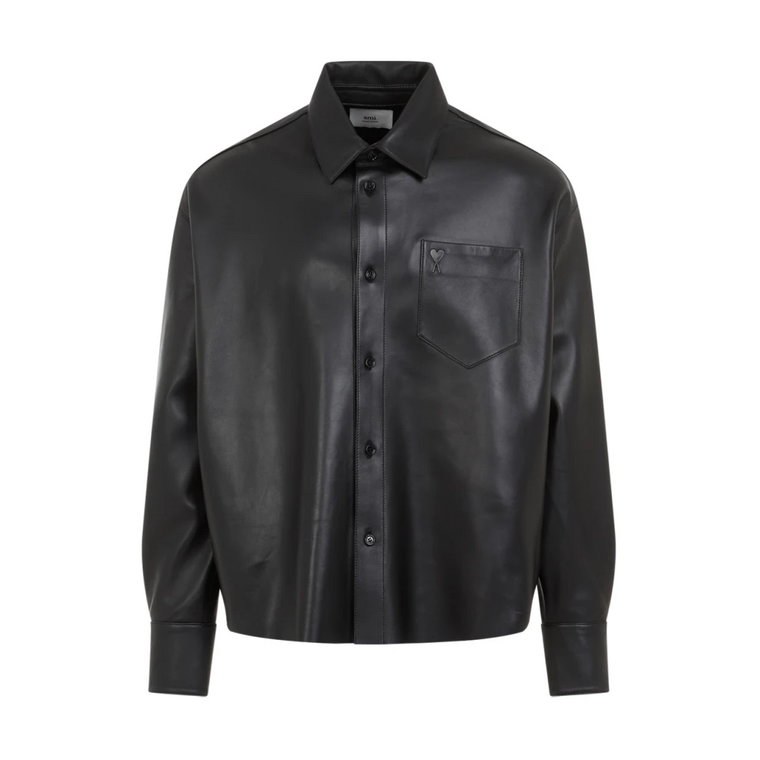 Leather Jackets Ami Paris