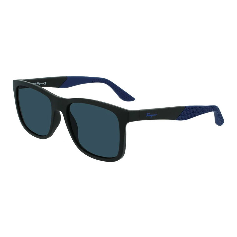Niebiesko/Szaro-Niebieskie Okulary Przeciwsłoneczne Sf1028S Salvatore Ferragamo