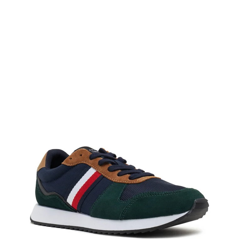 Tommy Hilfiger Sneakersy RUNNER EVO MIX ESS | z dodatkiem skóry