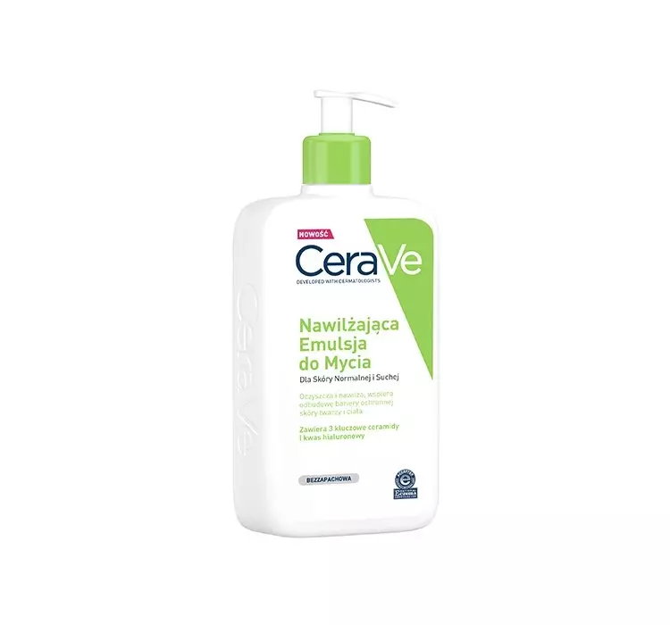 CERAVE NAWILŻAJĄCA EMULSJA DO MYCIA DO SKÓRY SUCHEJ 236ML