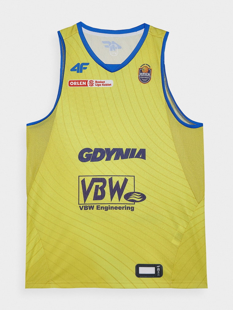 Tank top replika domowy z sezonu 2023/24 damski 4F x VBW Arka Gdynia - multikolor