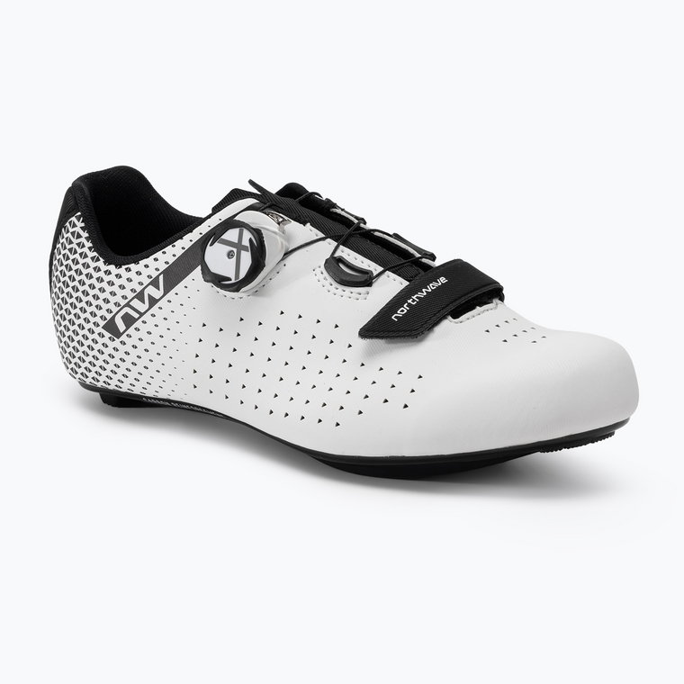 Buty szosowe męskie Northwave Core Plus 2 white/black