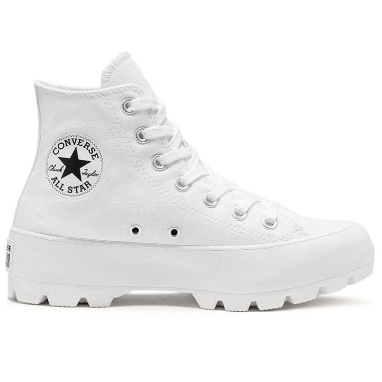 Buty Converse Chuck Taylor All Star Lugged 565902C - białe