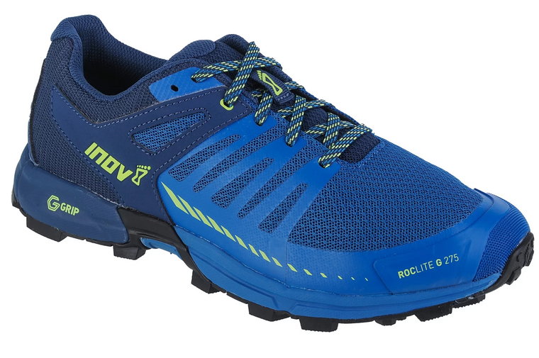 Inov-8 Roclite G 275 V2 001097-BLNYLM-M-01, Męskie, Niebieskie, buty do biegania, przewiewna siateczka, rozmiar: 41,5