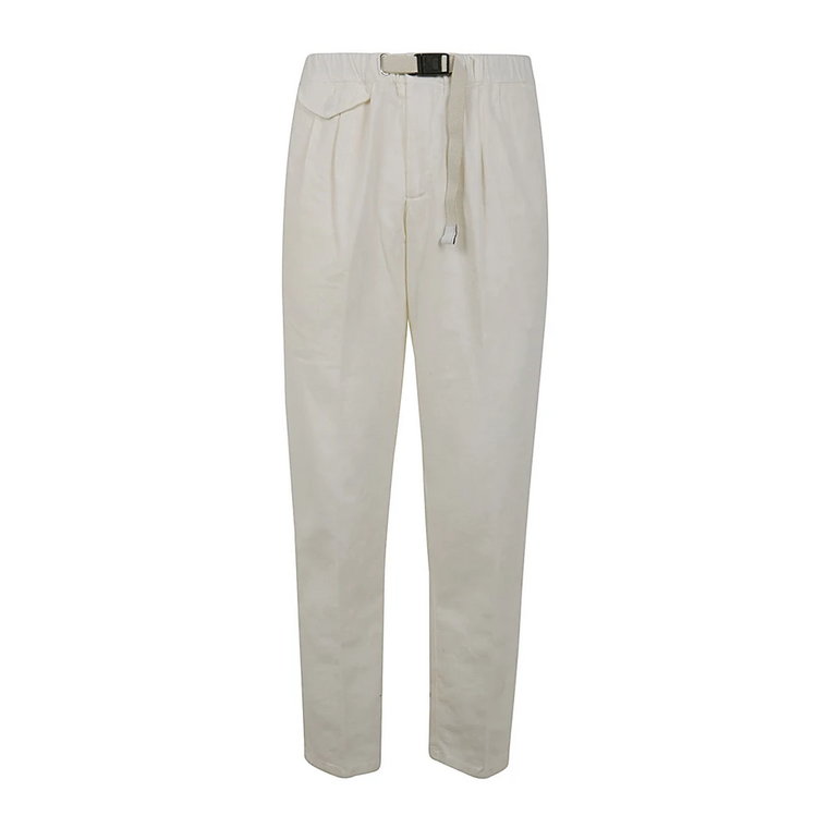 Slim-fit Trousers White Sand