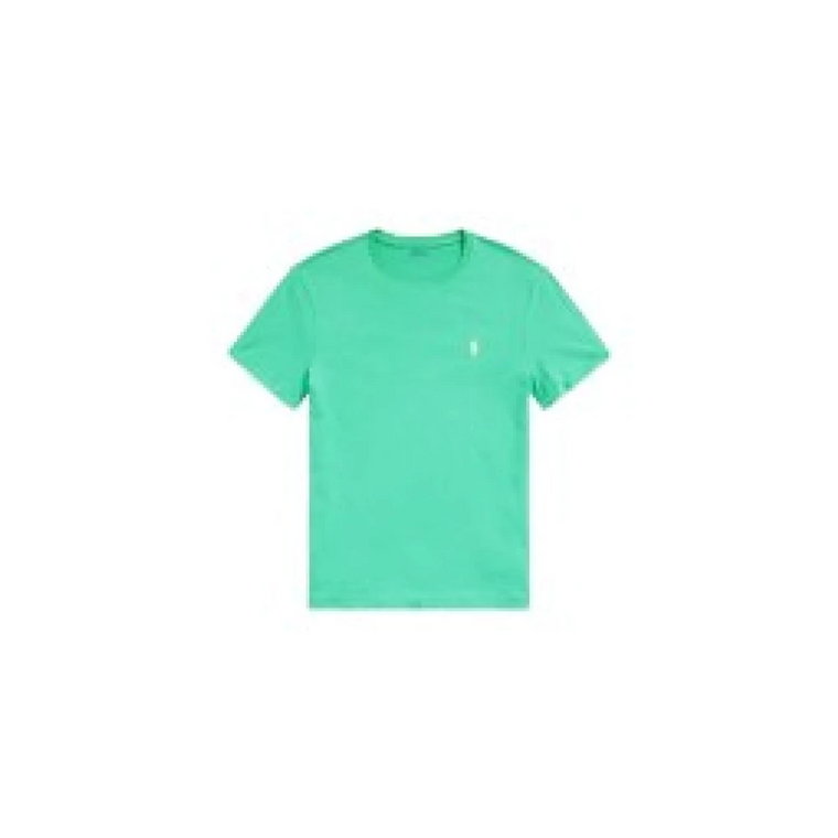 Klasyczny Zielony T-shirt Ralph Lauren