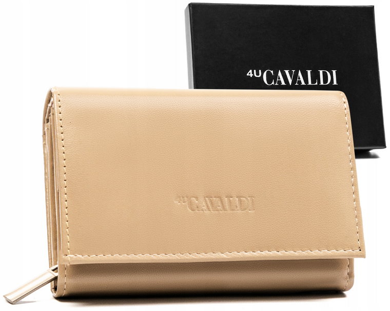 Cavaldi skórzany portfel damski dla niej