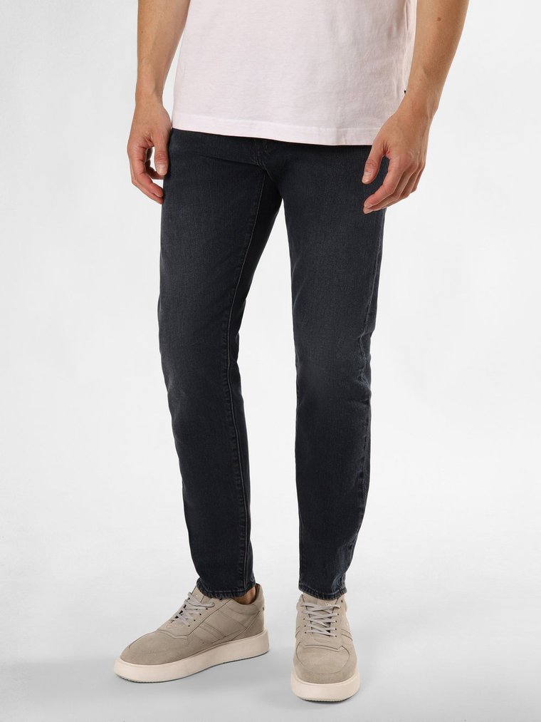 Levi's Dżinsy - 512 Slim Taper Mężczyźni Bawełna niebieski jednolity, 31-32