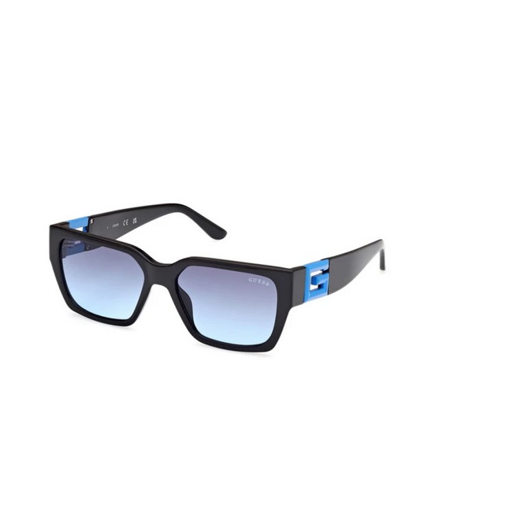 Niebieskie Okulary z Gradientem Guess