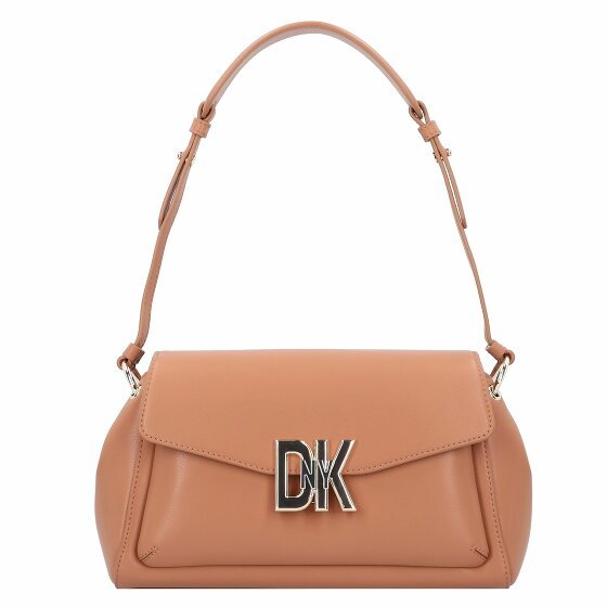 DKNY Downtown Torba na ramię Skórzany 28 cm caramel