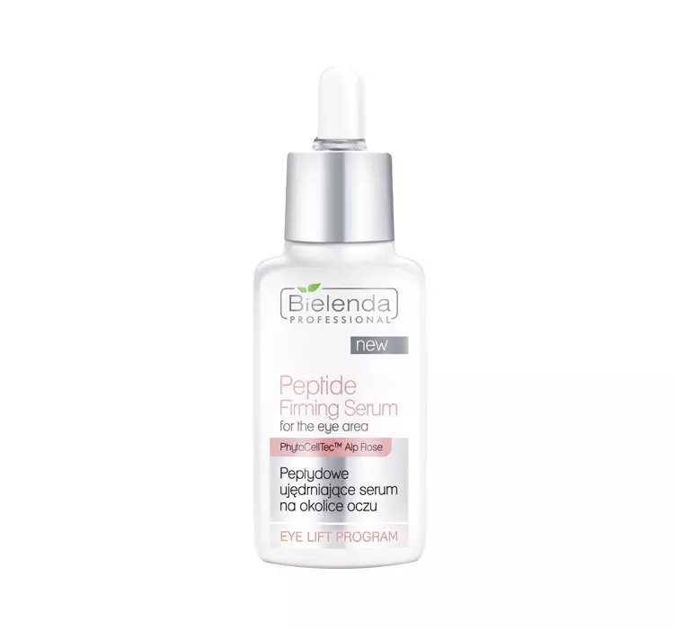 BIELENDA PROFESSIONAL PEPTIDE FIRMING PEPTYDOWE UJĘDRNIAJĄCE SERUM NA OKOLICE OCZU 30ML