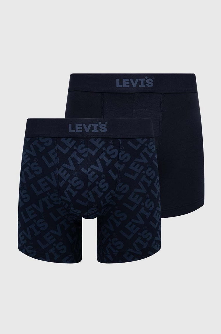 Levi's bokserki 2-pack męskie kolor granatowy