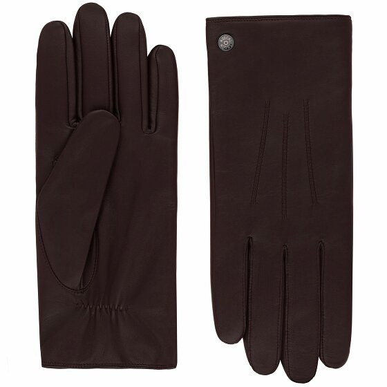 Roeckl Klasyczne rękawiczki Coburg Touch Gloves Leather coffee