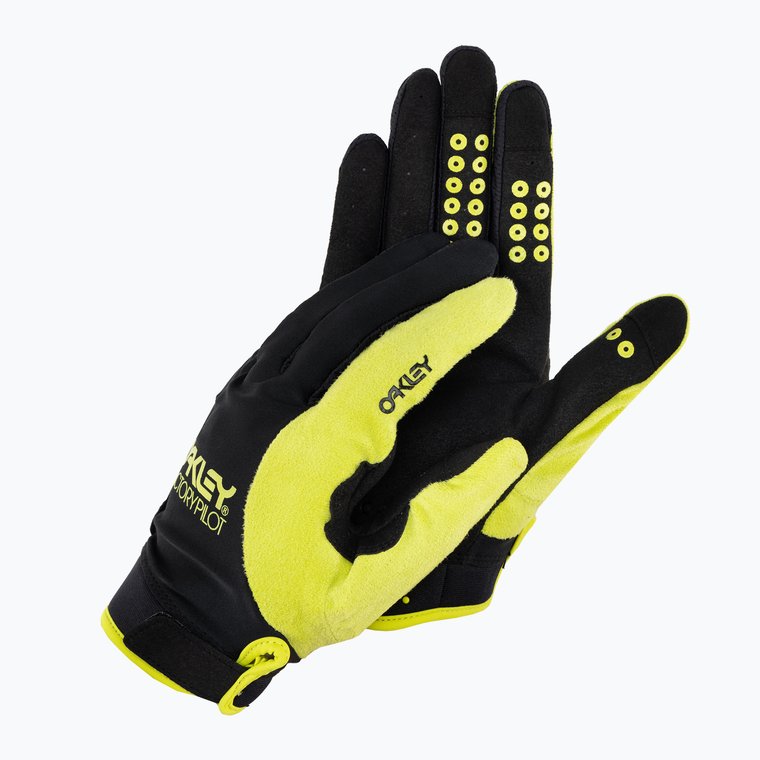 Rękawiczki rowerowe Oakley Switchback MTB black/sulphur