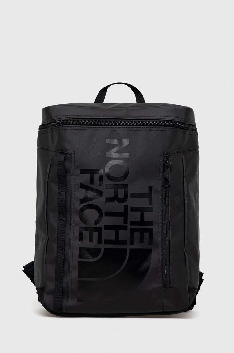The North Face plecak dziecięcy kolor czarny duży gładki