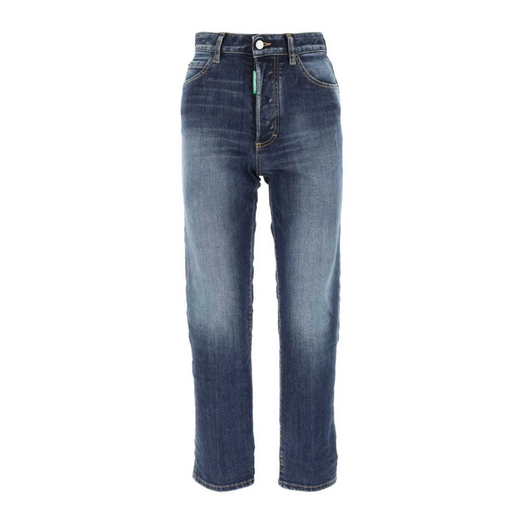 Stretch Denim Boston Jeans Dsquared2