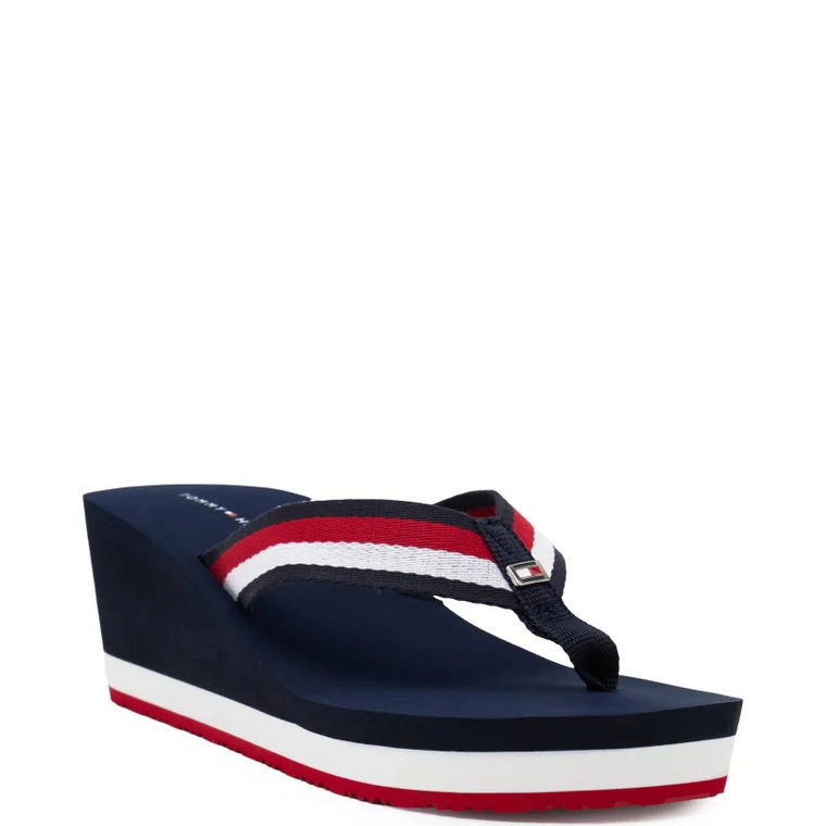 Tommy Hilfiger Japonki CORPORATE WEDGE beach