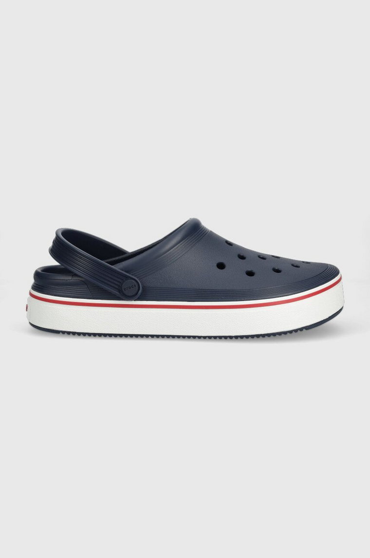 Crocs klapki Crocband Clean Clog kolor beżowy 208371