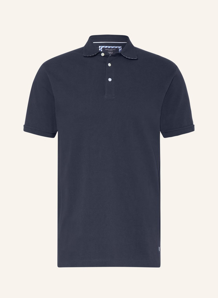 Hackett London Koszulka Polo Z Piki blau