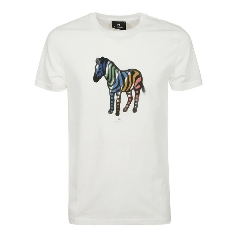 Zebra Print Slim Fit T-Shirt Paul Smith