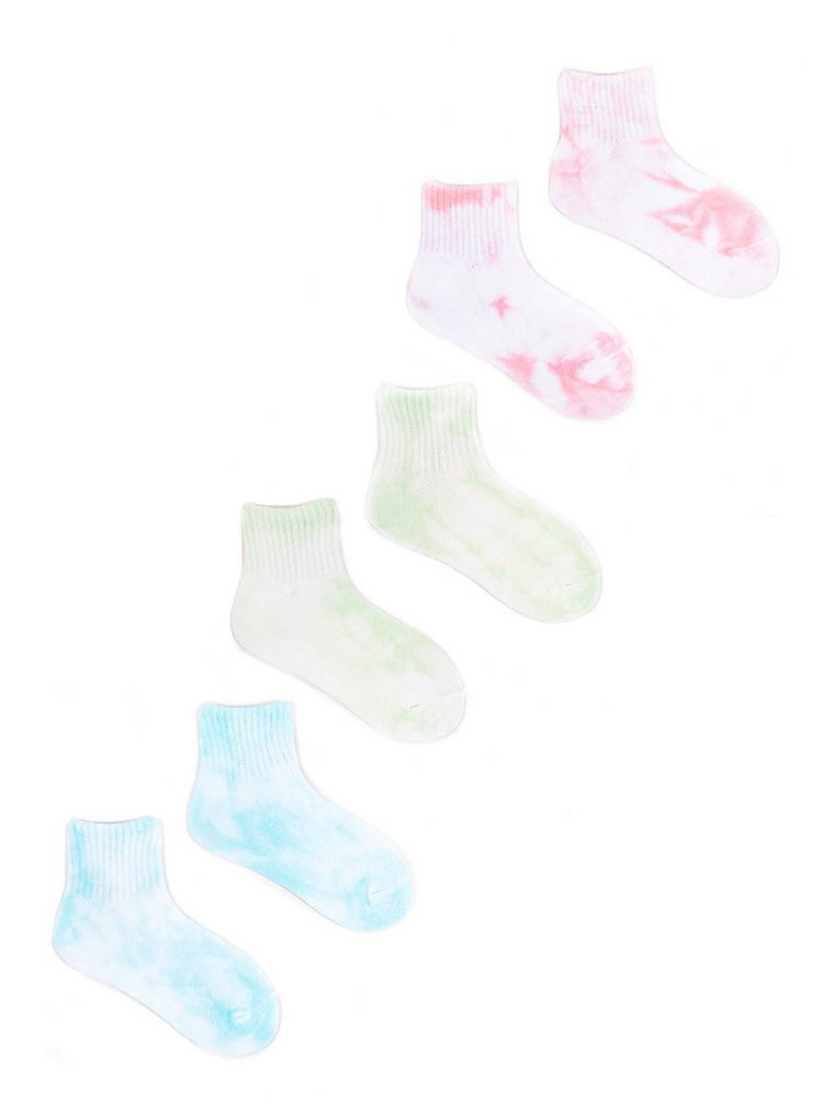 Skarpety stopki dwukolorowe Tie Dye 3PAK 39-42