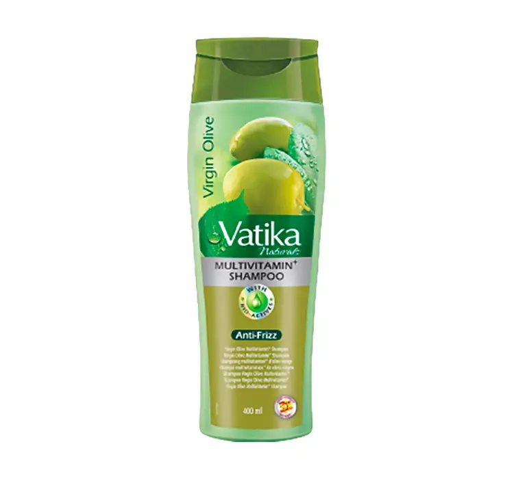 DABUR VATIKA NATURALS VIRGIN OLIVE MULTIVITAMIN SZAMPON DO WŁOSÓW Z OLIWĄ Z OLIWEK 400ML