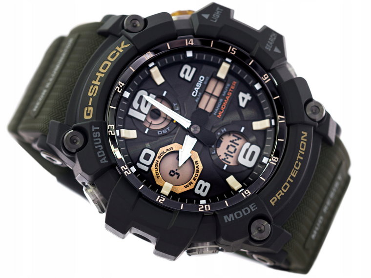 Męski Zegarek Casio GWG-100-1A3ER G-shock Solarny