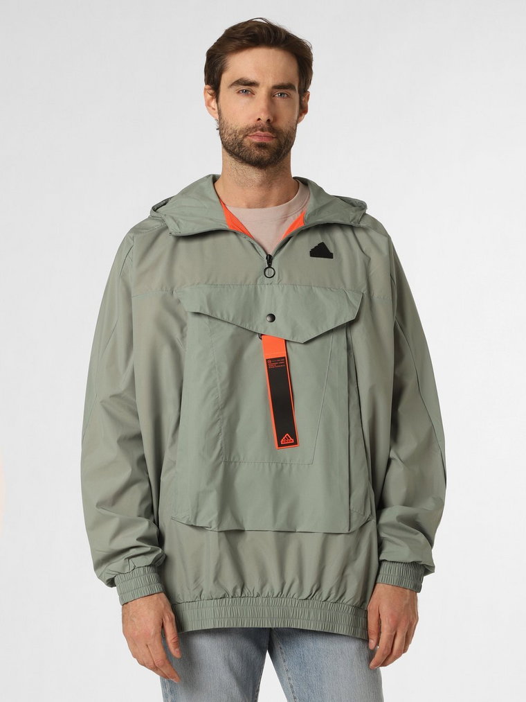 adidas Sportswear - Męska kurtka anorak, zielony