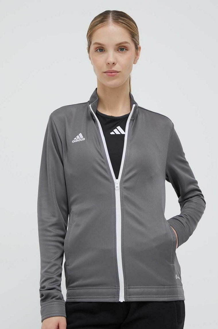 adidas Performance bluza treningowa Entrada 22 kolor szary gładka H57527