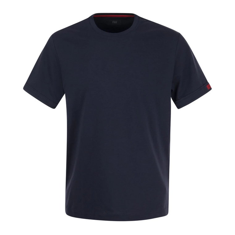 Melange Jersey Crew Neck T-Shirt Fay