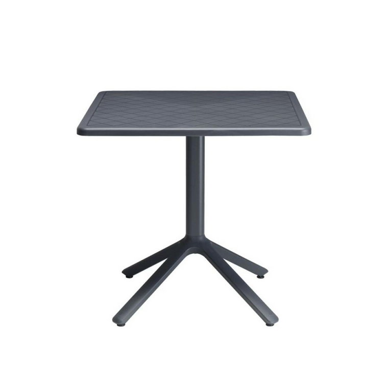 Stół Eco z wzorem antracytowy 70 cm