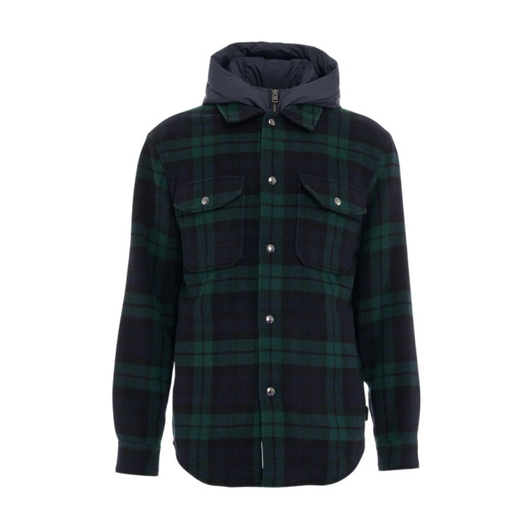 Wielofunkcyjna Kurtka Overshirt z Odłączanym Wykończeniem Woolrich