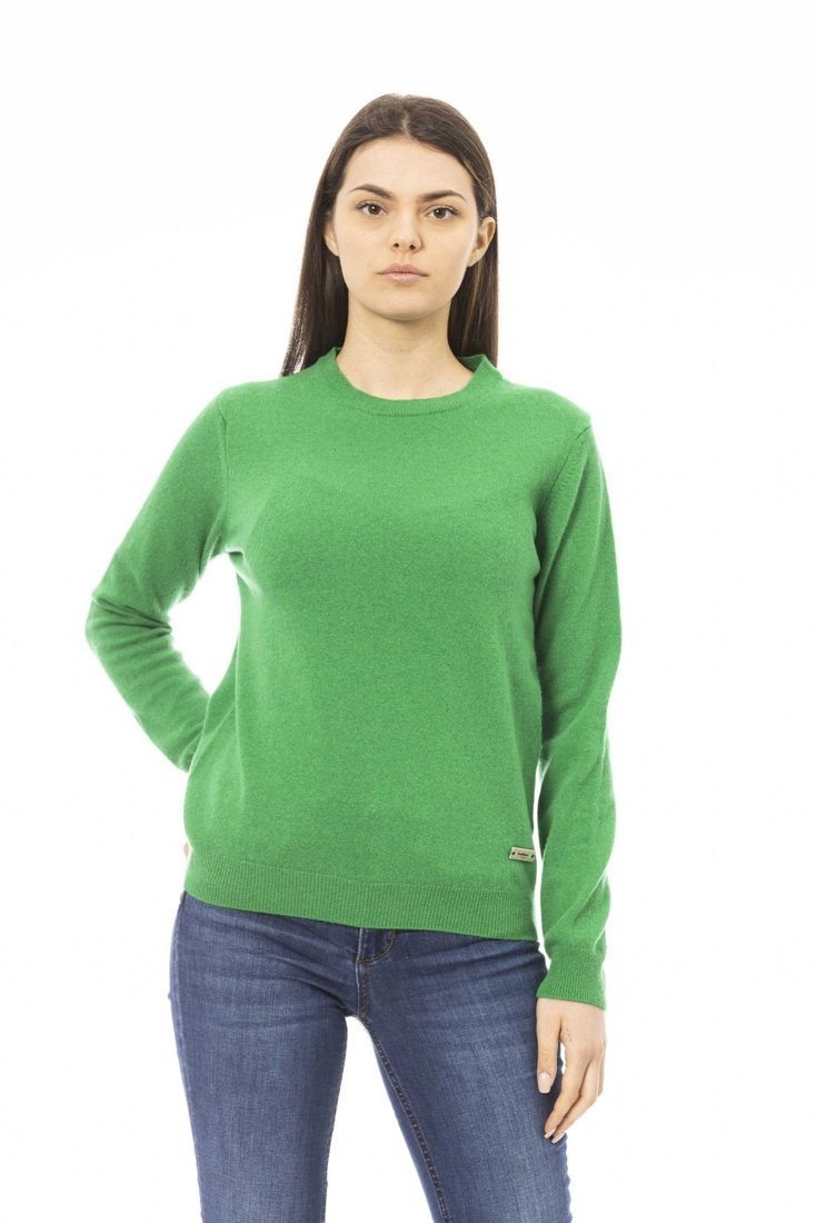 Swetry marki Baldinini Trend model GC8019_GENOVA kolor Zielony. Odzież damska. Sezon: Jesień/Zima