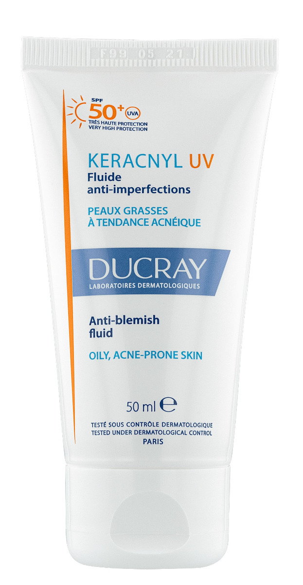 Ducray Keracnyl UV - Fluid przeciw niedoskonałościom 50ml
