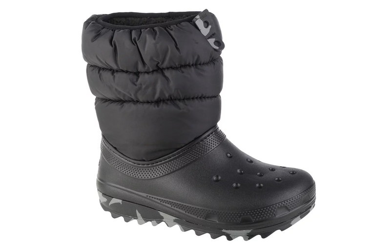 Crocs Classic Neo Puff Boot Kids 207275-001, Dla chłopca, Czarne, śniegowce, syntetyk, rozmiar: 33/34