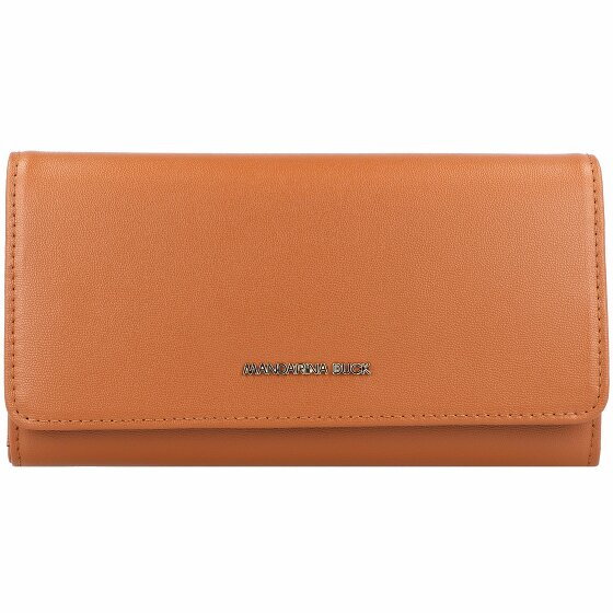 Mandarina Duck Skórzany portfel Luna 19 cm caramel cafe