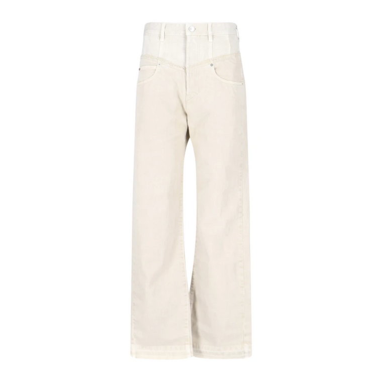 Białe Jeansy dla Kobiet Isabel Marant