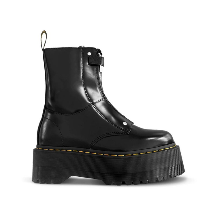 Czarne Jetta Hi Max Buty Dr. Martens