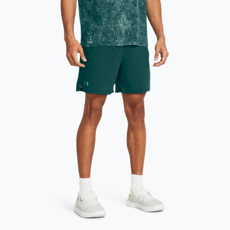 Spodenki treningowe męskie Under Armour Ua Vanish Woven 6in hydro teal/radial turquoise | WYSYŁKA W 24H | 30 DNI NA ZWROT