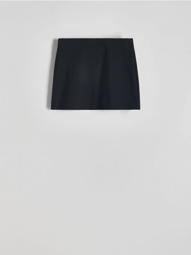 Reserved - Spódnica mini - czarny