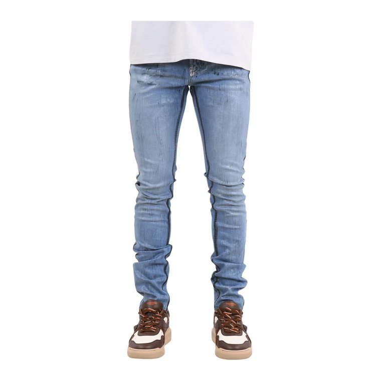 Skinny Jeans dla Mężczyzn Flaneur Homme