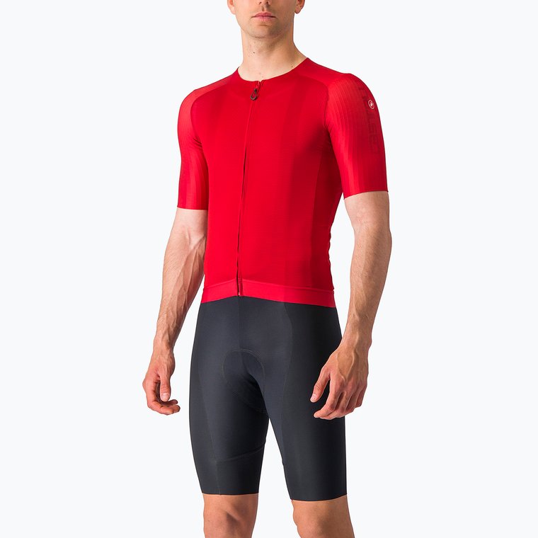 Koszulka rowerowa męska Castelli Aero Race 7.0 rich red