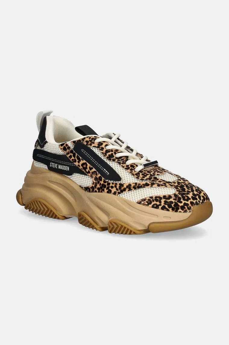 Steve Madden sneakersy PossessionL-E kolor beżowy SM19000123